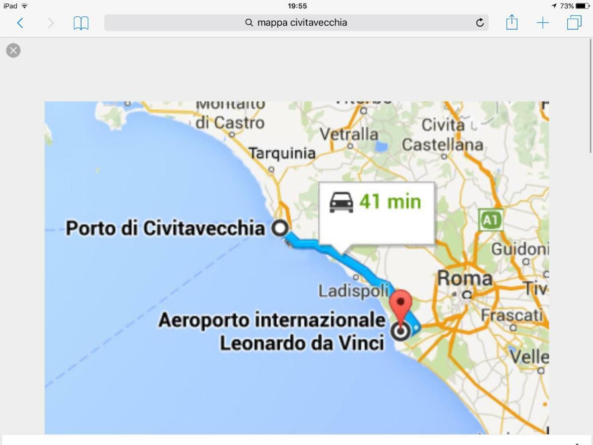 Whole Holiday Home Apartment Fantastic Civitavecchia Da Pamino & Priscilla Con Due Camere Letto! Extérieur photo